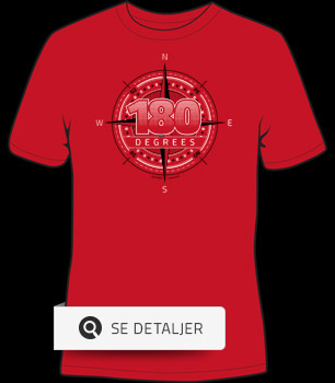 180 Degrees T-shirt design