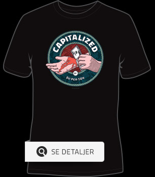 Capitalized T-shirt design