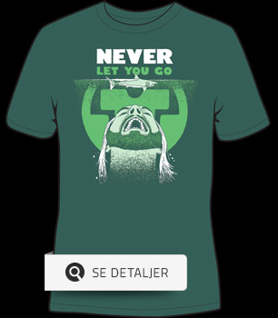 Never Let You Go T-shirt design